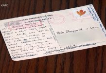 WATCH: Long Beach man receives late postcard from his parents 26 years later