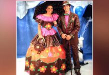 WATCH: Duct tape prom outfits help pay for college