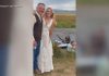 WATCH: Shaboozey crashes California couple’s wedding photo