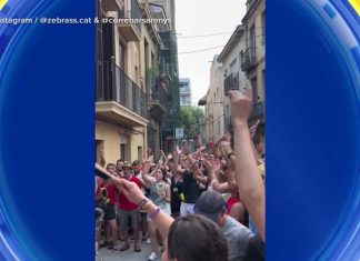 WATCH: Entire town in Spain celebrates woman’s 100th birthday