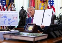 Trump signs executive order renaming Lake Ontario to ‘Lake America’
