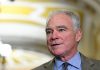 US boat strikes likely killed people ‘not involved in narcotrafficking’, Kaine says