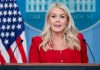 Trump announces White House press secretary Karoline Leavitt stepping down