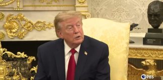 Confronted about creepy spy tech, Trump uses his favorite deflection