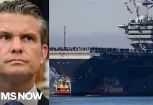 In fiery meeting, military families confront Navy secretary over conditions on the USS Lincoln