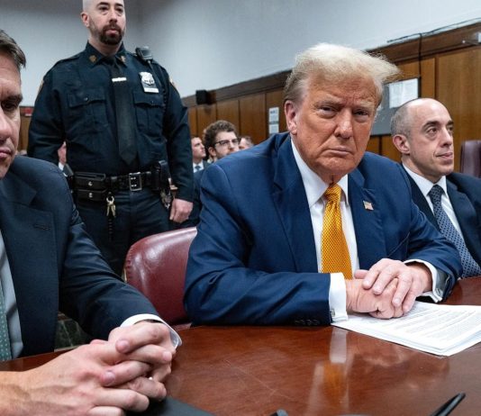 Judge rejects Trump’s attempt to move his criminal hush money case to federal court