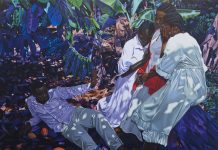 This rising painter reimagines Renaissance art in a cocoa plantation in Cameroon