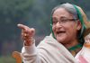 Ousted Bangladeshi leader vows to return from exile despite facing a death sentence
