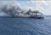 A blaze on an Indonesian passenger ferry leaves at least 5 dead and dozens missing