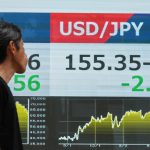 U.S. dollar weakens sharply against the Japanese yen after market interventions