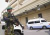 Sri Lanka court convicts 15 over deadly 2019 Easter bombings A police commando stands guard at the High Court complex ahead of a verdict related to the 2019 Easter bombings in Colombo, Sri Lanka, Tuesday, Sept. 22, 2026.