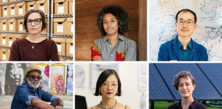 Meet the 20 scholars and artists who’ve just won MacArthur Fellowships Clockwise from top left: forensic anthropologist Kate Spradley, labor economist and economic historian Ellora Derenoncourt, organic chemist Song Lin, sociologist and energy policy researcher Holly Jean Buck, artist Christine Sun Kim and public artist Chip Thomas.