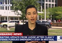 WATCH: Dozens of supporters outside courthouse for Lindsay Clancy murder trial 260904 abc news clancytrial oliviarubin 10 hpmain 16x9 1600