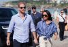 King Charles III clarifies status of Prince Harry and his wife, Meghan FILE - Prince Harry, and Meghan, the Duke and Duchess of Sussex, arrive for an event, during a visit to Bondi Beach, Australia, April 17, 2026.