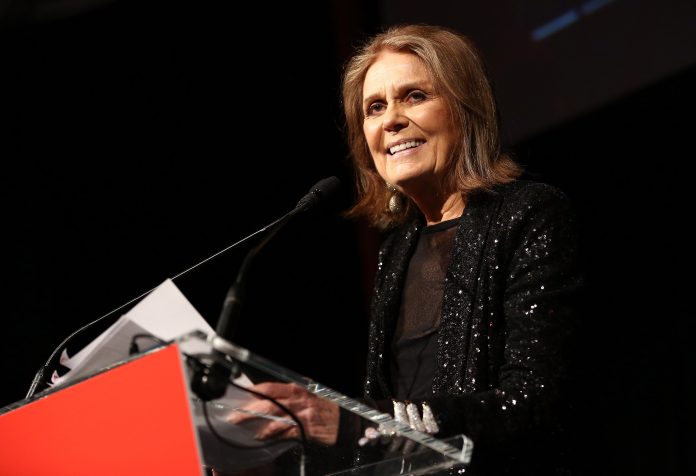 Gloria Steinem speaks onstage at the Ms. Foundation for Women 2017 Gloria Awards Gala & After Party at Capitale on May 3, 2017 in New York City.
