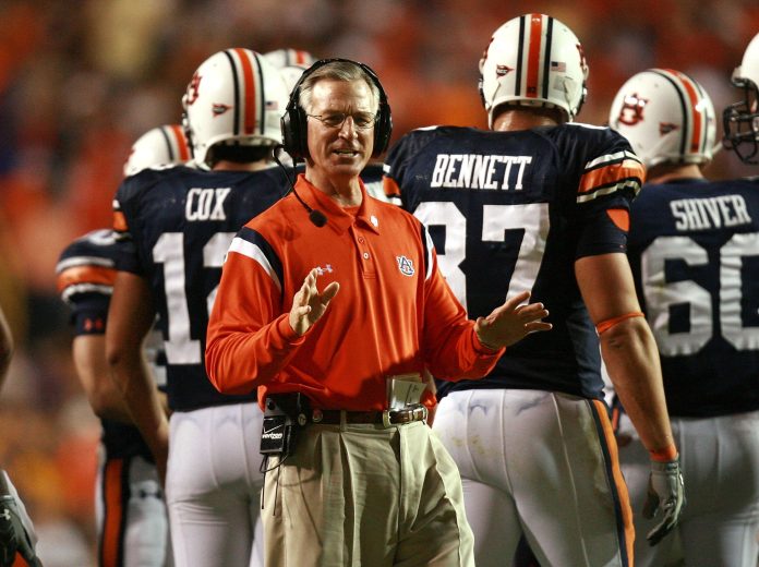 Tommy Tuberville led Auburn to an undefeated season in 2004, and now the Alabama Republican senator is championing the Protect College Sports Act in Congress. He