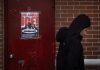 New report shows the economic toll of ICE raids A poster calling on U.S. Immigration and Customs Enforcement (ICE) to get out of the community hangs on a door in the Little Village neighborhood on January 22, 2025 in Chicago, Illinois.