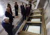 Potential Taiwan tension sparked ‘last minute’ change in Trump-Xi National Archives visit U.S. President Donald Trump (2nd-L) speaks to Archivist of the United States Bradford Wilson (L) as he views the U.S. Constitution during a tour of the National Archives Museum alongside first lady Melania Trump, President of China Xi Jinping and first lady of China Peng Liyuan on September 25, 2026 in Washington, DC.