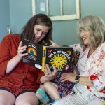 U.S. childcare costs are astronomical. More families are turning to grandparents Stacia Bourne (left) and her mother, Mary Jo Galusha, spend time with Bourne