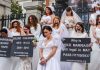 Advocates and child marriage survivors in Boston gather to call for an end to child marriage. Currently more than two dozen U.S. states allow for marriage under the age of 18 under certain circumstances. A new bill up for debate in Congress calls for a national ban.