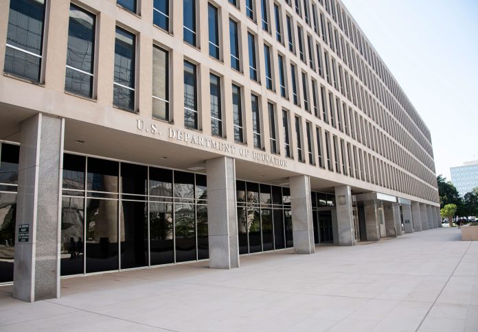 The Department of Education building in Washington, D.C.