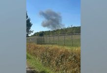 American F-16 fighter jet crashes near US air base in Germany, military says Smoke main ht jt 260922 1790093127372 hpmain 16x9 1600
