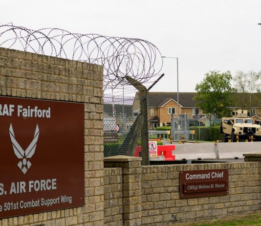 UK police arrest 5 men under terrorism, explosives acts close to US air base Uk incident arrests gty bh 270926 1790525523341 hpmain 2 16x9 1600